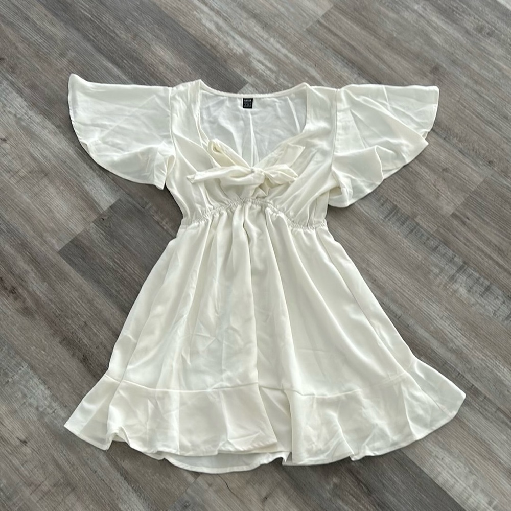 White Beach Dress/ Cover-Up